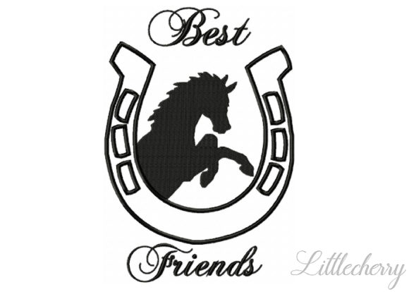Best Friends: A Thoughtful Embroidery Design for Meaningful Gifts