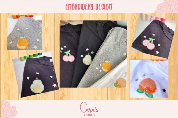 Cute Fruits: A Seasonal Embroidery Design Review
