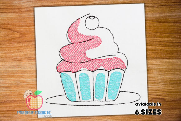 Delicious Cream Cupcake Quick Stitch