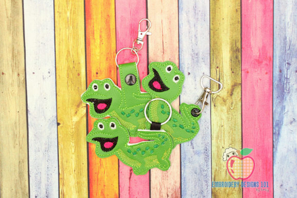 Funny Lizard Keyfob Keychain ITH