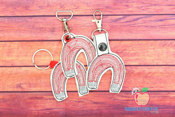 Magnet in the Hoop Keyfob