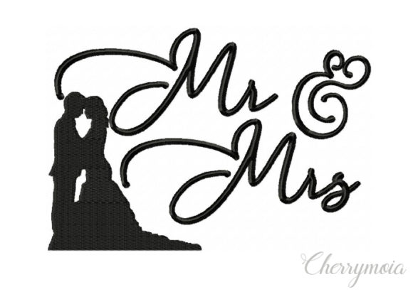 Mr Mrs: A Timeless Embroidery Design for Meaningful Gifts
