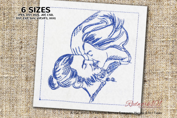 Passionate Kiss Redwork Review