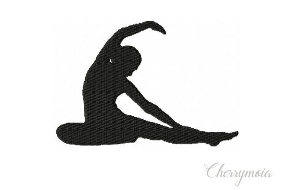 Yoga Revolved Head to Knee Pose