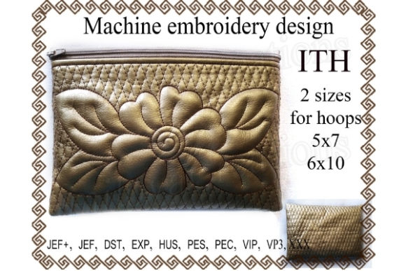 Zippered Bag in the Hoop